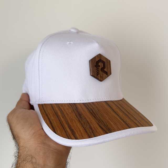 White Cap with luxury Touch